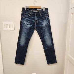 VTG Adriano Goldschmied Jeans Mens 31/29 Blue Dark Wash The Dylan Slim Skinny